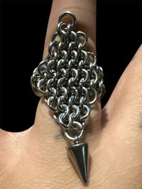 Image 1 of Diamond Pattern Ring