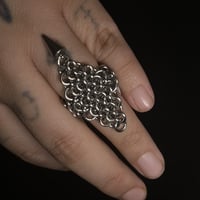 Image 3 of Diamond Pattern Ring