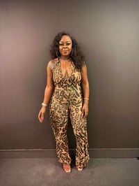 Image 2 of Wild Side Jumpsuit (Leopard)