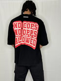 Bags Members T-Shirt Black Shirt, Red Print