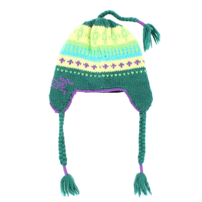 帽子 ARC'TERYX Contrail Knit Toque Free size Vintage 00s Arc'teryx Contrail Toque Beanie Hat - Green | WAY OUT