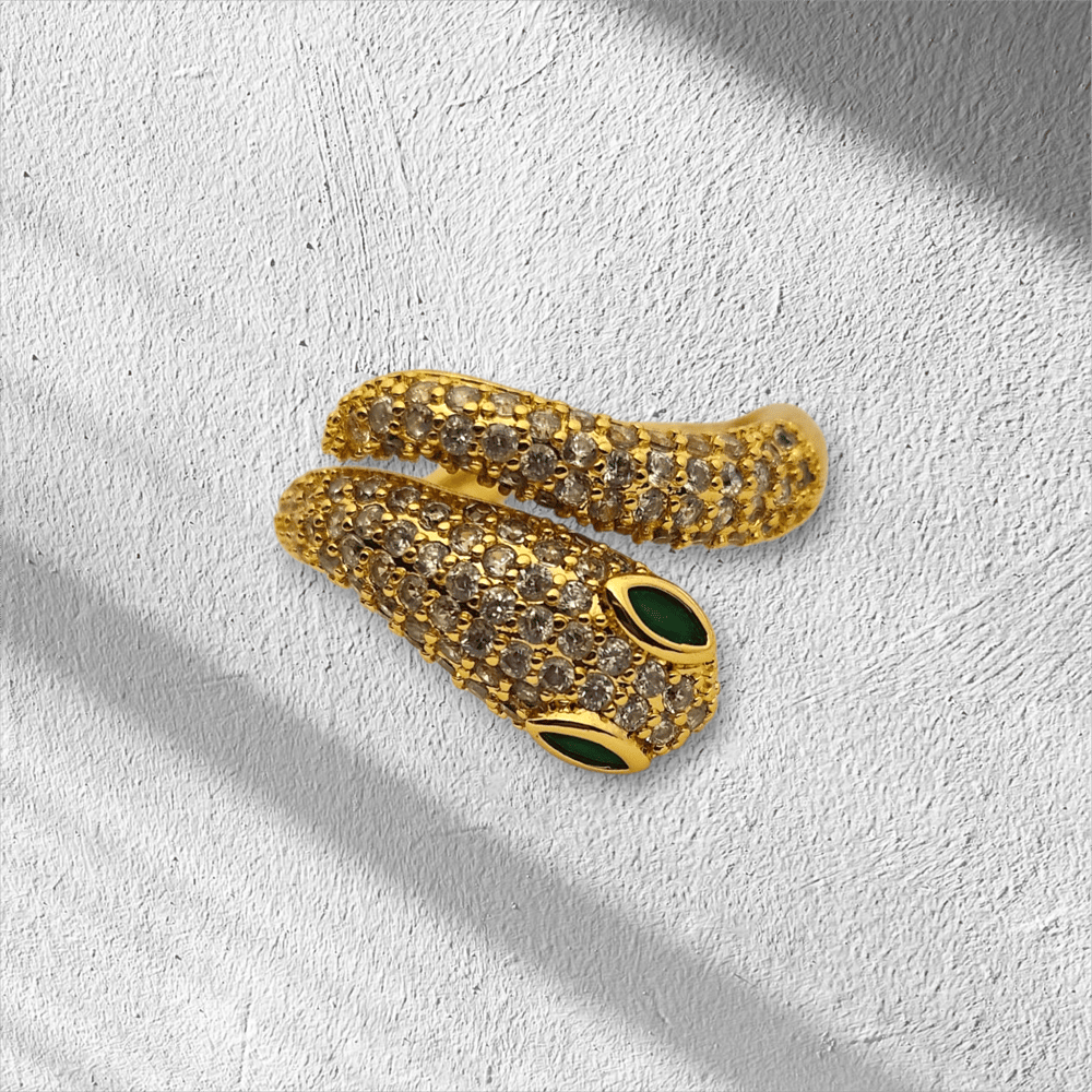 Image of Medusa Gold Ring