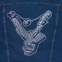 Image 4 of Slingshot blue denim jacket