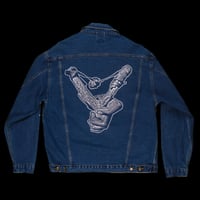 Image 1 of Slingshot blue denim jacket