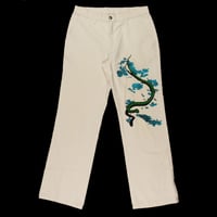 Image 1 of Snake white working pants