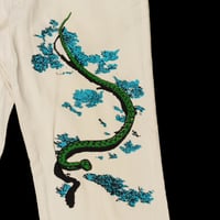 Image 3 of Snake white working pants