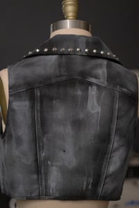 Image 3 of Saint Velvet Studded Cropped Vest 