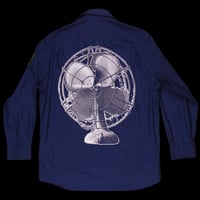 Image 1 of Wind machine blue shirt