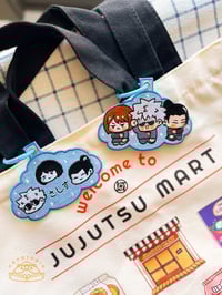Image 1 of JJK Embroidered Keychain