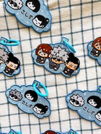 Image 2 of JJK Embroidered Keychain