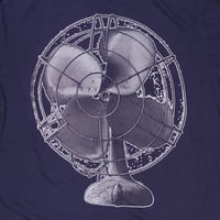 Image 3 of Wind machine blue tee