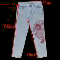 Image 3 of Wind machine denim pants
