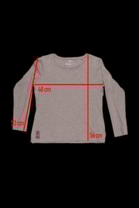Image 4 of Smashed fig beige long sleeve