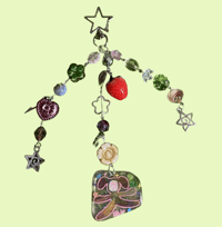 whimsy bun keychain ꕤ