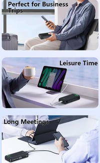 Image 13 of 🔋 20,000mAh Power Bank with Dual Fast Charging & Built-in Cables (Best in Market)