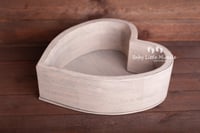 Image 13 of Wooden heart 18 colours 