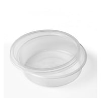 Image 1 of 260ml Plastic Food Containers with Lids – Pack of 250 | Leak-Proof Disposable Containers for Raita
