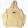 ‘if pigs could fly’ Hoodie Yellow M CLEARANCE