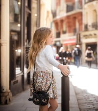 Image 2 of Meow Glitter Kitty purse