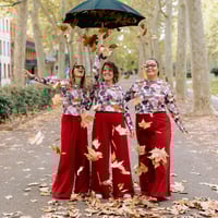 Image 2 of Pantalon uni Gaëlle