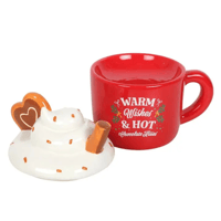 Image 2 of Hot Chocolate Mug Shaped Oil/Wax Melt Burner