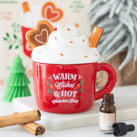 Image 1 of Hot Chocolate Mug Shaped Oil/Wax Melt Burner