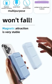 Image 11 of 🔋 Magnetic 10000mAh Power Bank –WIRELESS & Ultra-Slim Fast Charging