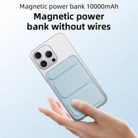 Image 2 of 🔋 Magnetic 10000mAh Power Bank –WIRELESS & Ultra-Slim Fast Charging