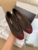 Image 4 of Manoletinas Burgundy