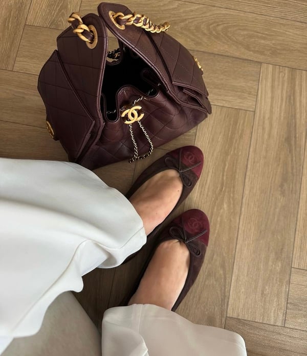 Image of Manoletinas Burgundy