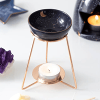 Image 1 of Purple Star Sign Oil/Wax Melt Burner