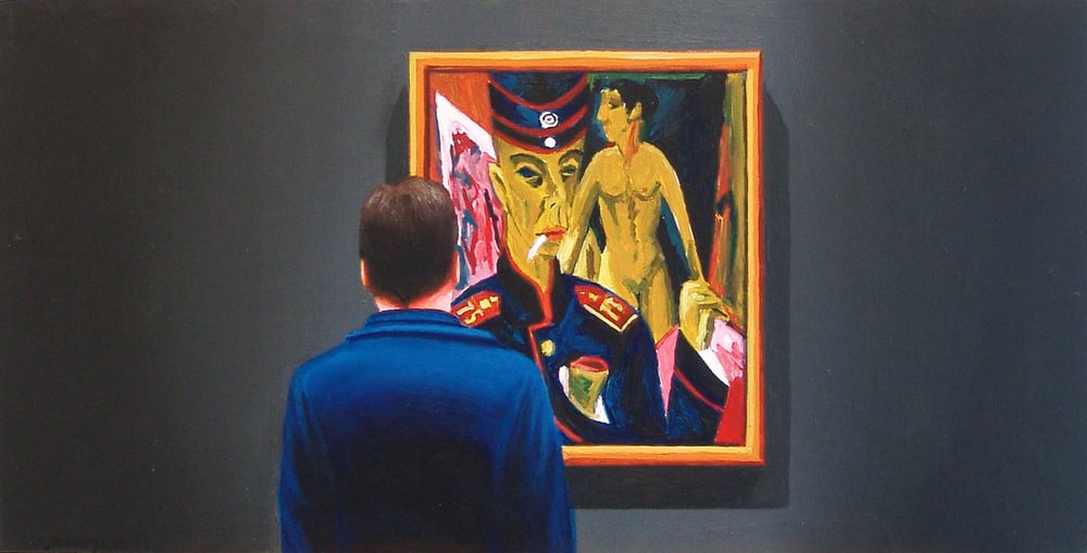 Image of Self Portrait As A Soldier