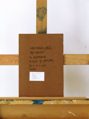 Image of Lantaarnpaal Bij Nacht