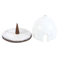 Image 3 of Winter Igloo Incense Cone Burner