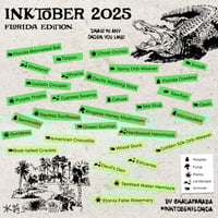 Image 2 of Free Inktober Printable