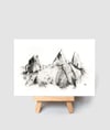 Nouveauté ! Reproduction "Les Aiguilles d'Arves #2 "- Massif des Arves
