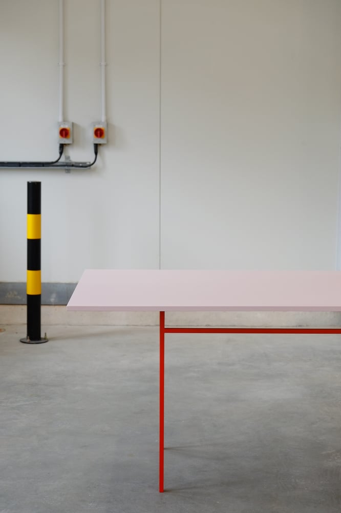 Image of Copy of Colour Play Dining Table in Pink