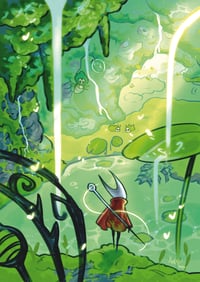 Silksong Moss Grotto Poster