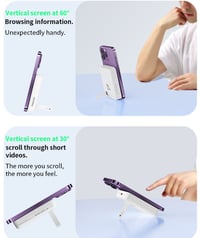 Image 10 of ⚡ Magnetic Stand Power Bank 10,000mAh Lastest Edition WIRELESS + cable charging