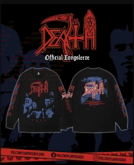 PRE ORDER DEATH- FATE  - T-shirt and Long Sleeves 