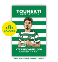 Sebastian Tounekti Pin Badge - Limited to 500 - Pre-Order