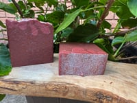 Image 1 of Gratitude:  Lard, Coconut Oil And Brazilian Red Clay Soap