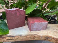 Image 2 of Gratitude:  Lard, Coconut Oil And Brazilian Red Clay Soap