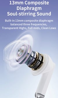 Image 9 of 🎧 DxB Mini Bluetooth 5.4 Earbuds – Premium Sound, Maximum Comfort