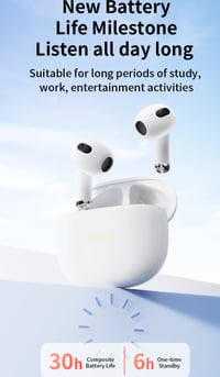 Image 12 of 🎧 DxB Mini Bluetooth 5.4 Earbuds – Premium Sound, Maximum Comfort