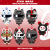 [PREORDER] ☆ Star Wars Bag Plush Keychains ☆