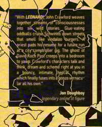 Image 3 of PRESALE - LEONARD! - stories by John Crawford