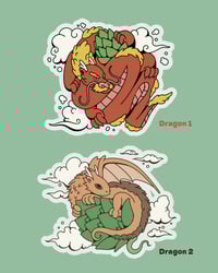 Image 3 of Dragon houblon - Sticker