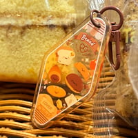 Image 4 of everyday charm-core translucent keychains (Choice/Blind Pack) 