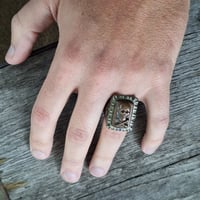 Image 5 of Grinning Skull Ring, c. 1940s